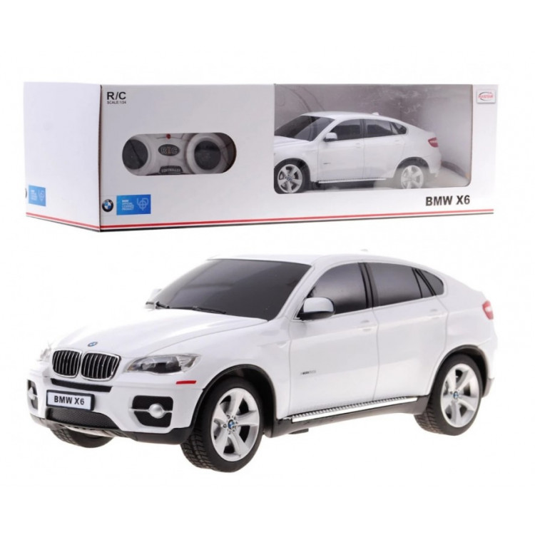 Autíčko BMW X6 R/C 1:24 RASTAR biele Autíčko BMW X6 R/C 1:24 RASTAR biele
